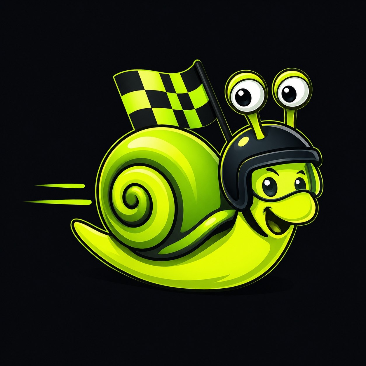 Official Ponsnail racing mascot